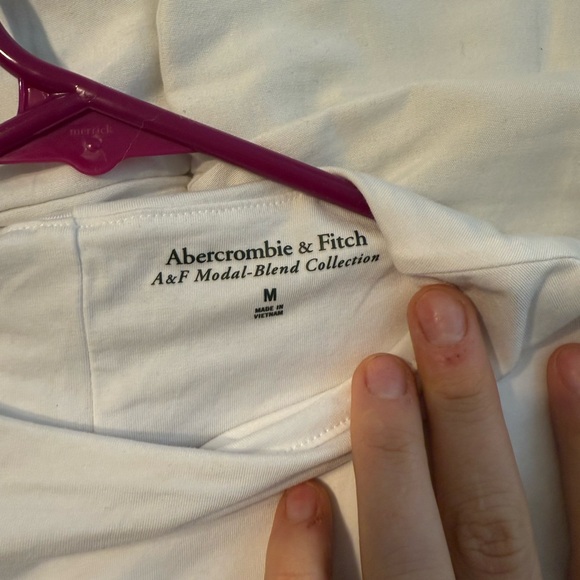 Abercrombie white tank top: A&F Paloma top - Picture 2 of 4